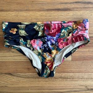 Floral Swim Bottoms, M
